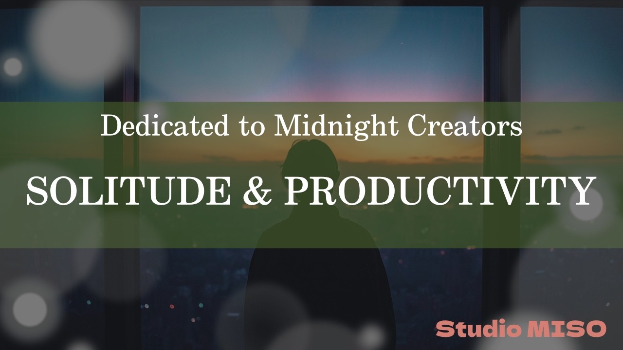 Deep Focus Lo-fi - 1 Hour of Minimal Beats for Midnight Concentration | Studio MISO