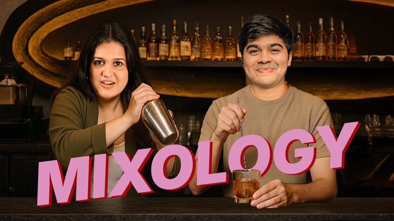I learnt how to make COCKTAILS