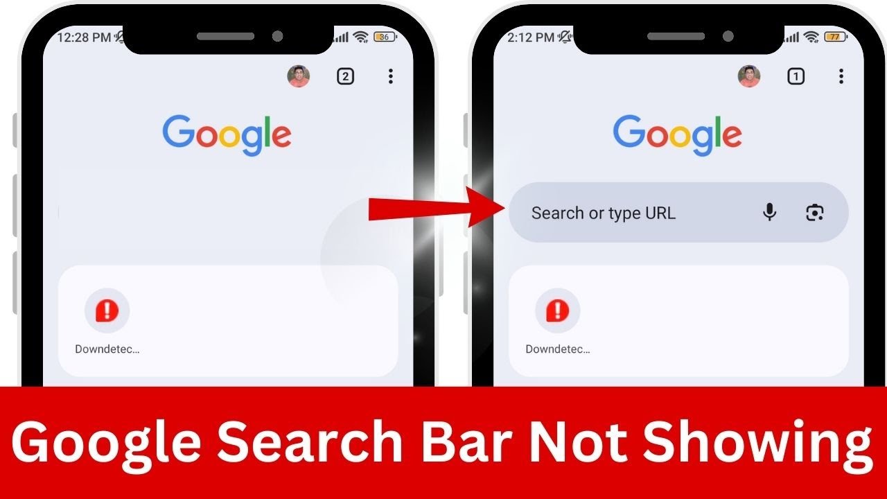 How To Fix Google Search Bar Not Showing | Google Search Bar Not Working