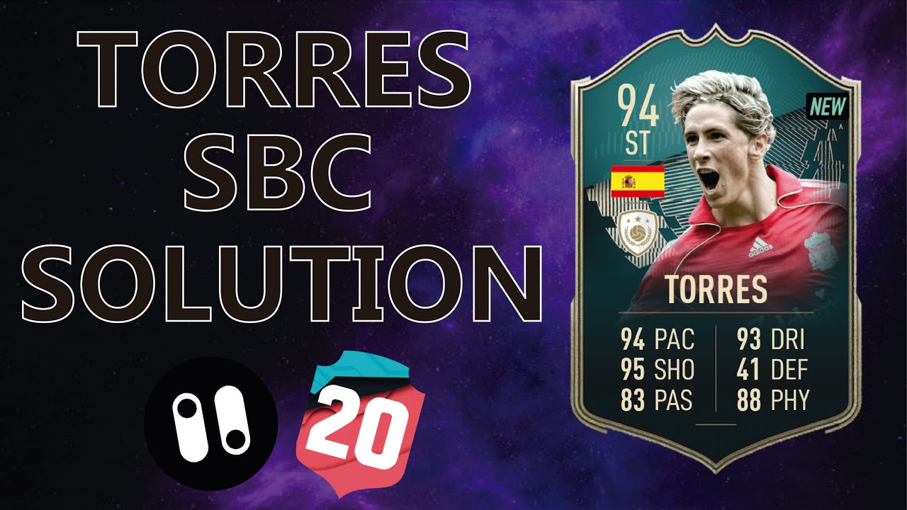 **FERNANDO TORRES 94 PACYBITS ICON SBC SOLUTION** | FUT DRAFT 20 PACYBITS