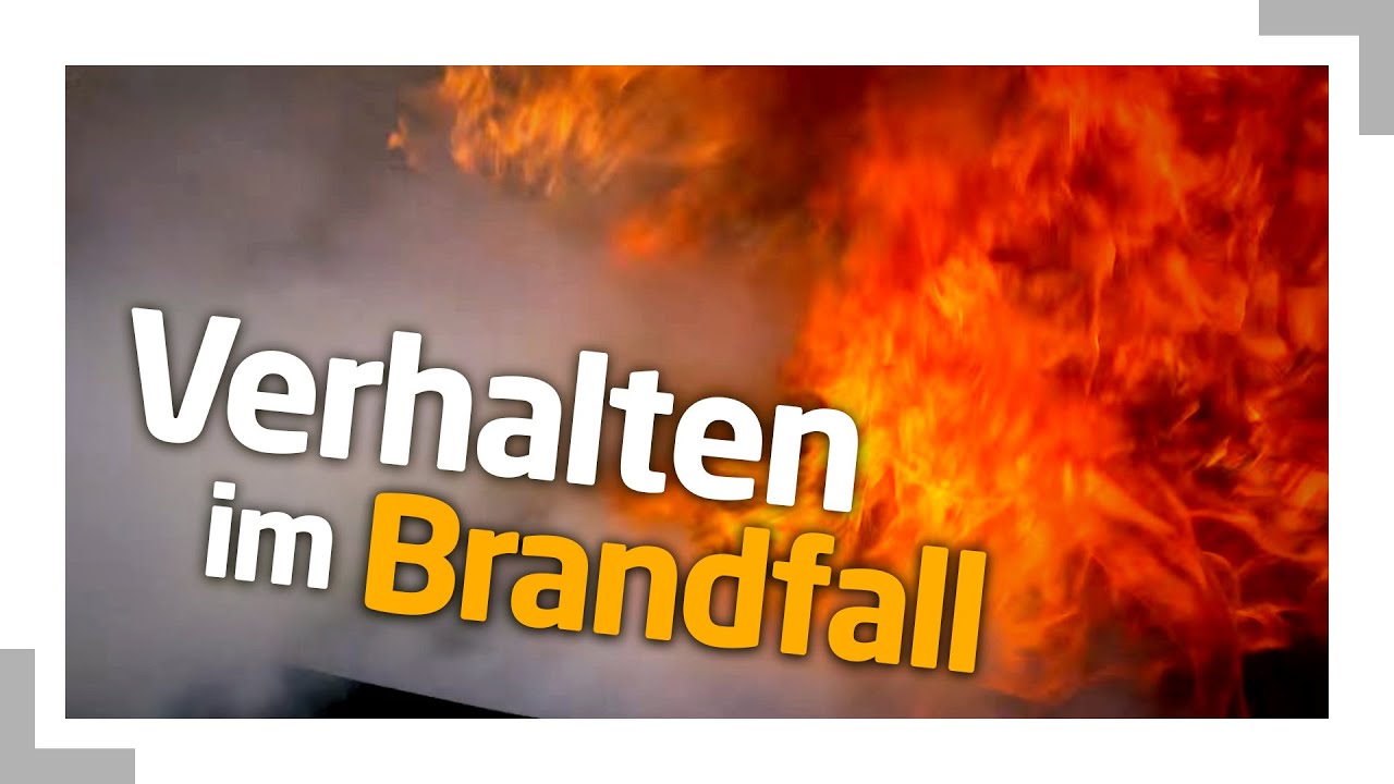 Verhalten im Brandfall