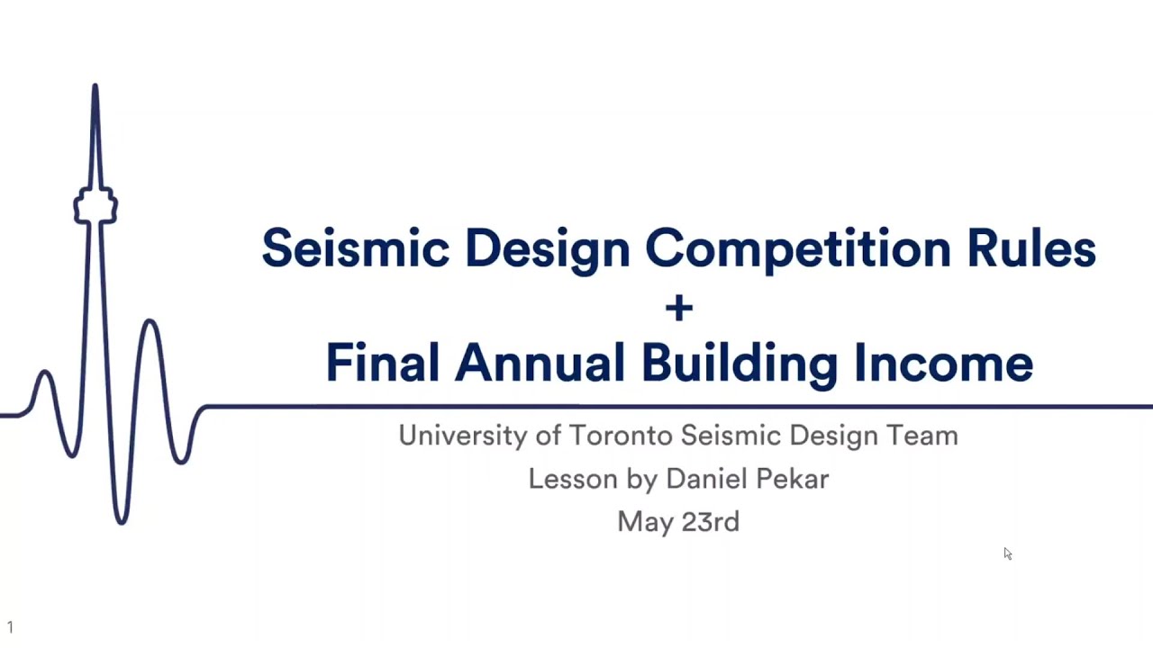 Seismic Academy #3 - Competition Rules and FABI