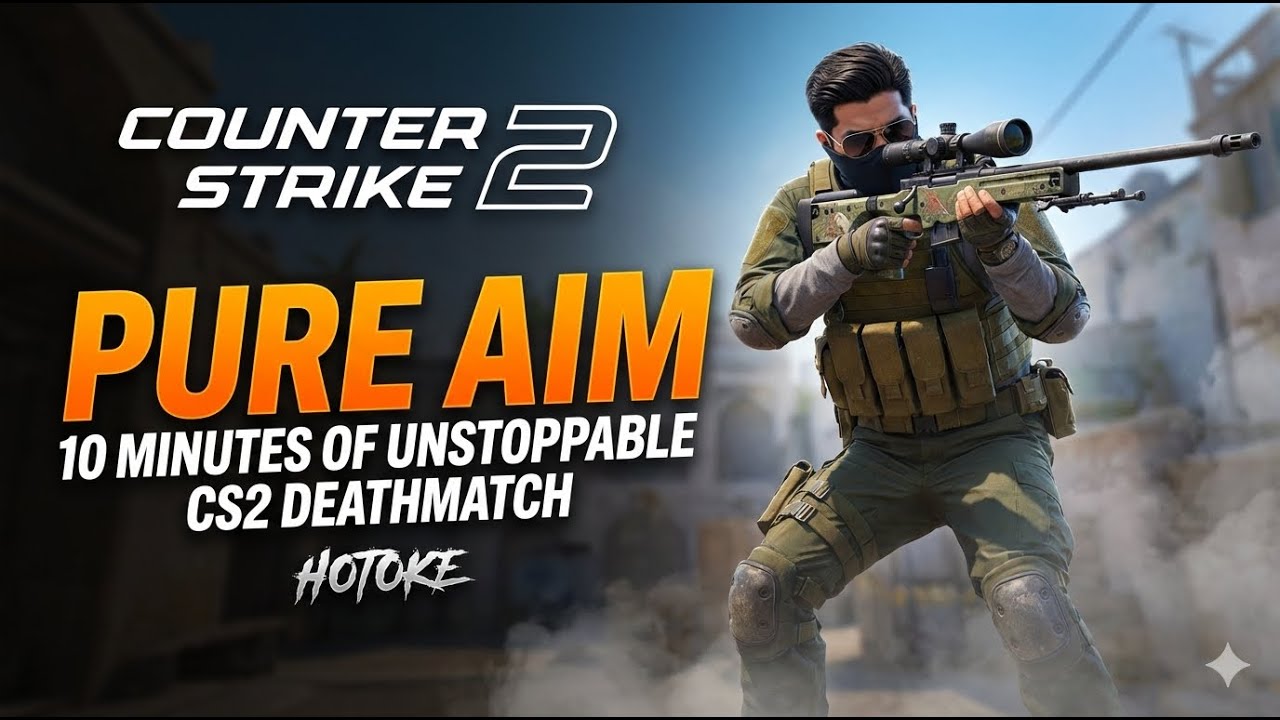 Pure Aim: 10 Minutes of Unstoppable CS2 Deathmatch #cs2