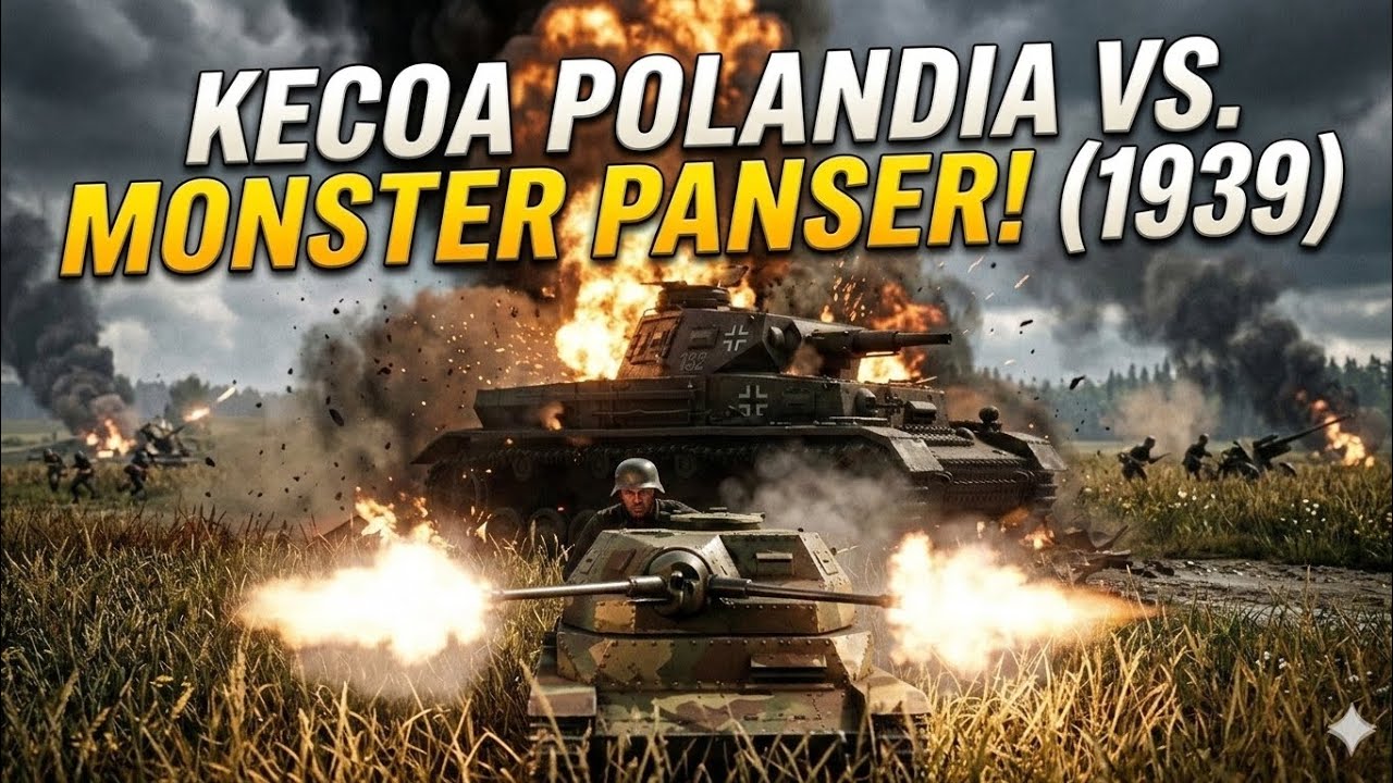 Ketika kecoa Polandia Menghancurkan Monster Panser Jerman?