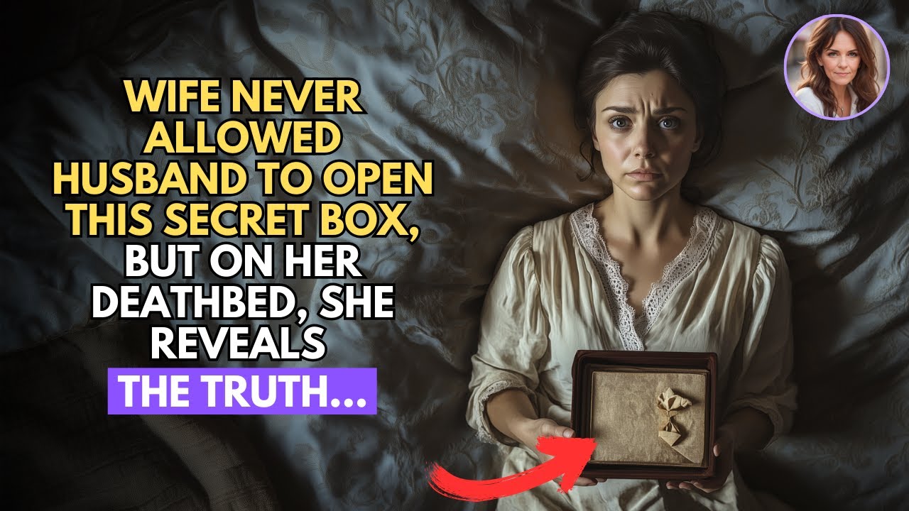 WIFE NEVER ALLOWED HUSBAND TO OPEN THIS SECRET BOX, BUT ON HER DEATHBED, SHE REVEALS THE TRUTH