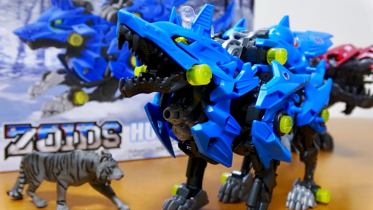 ゾイドワイルド ハンターウルフ オオカミ種 ZW16 組み立てレビュー!ZOIDS WILD HUNTER WOLF ROBOT