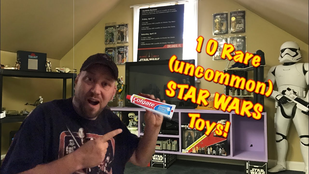 10 Rare Uncommon Star Wars Toys