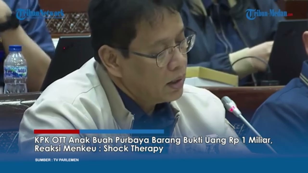 KPK OTT Anak Buah Purbaya Barang Bukti Uang Rp 1 Miliar, Reaksi Menkeu : Shock Therapy