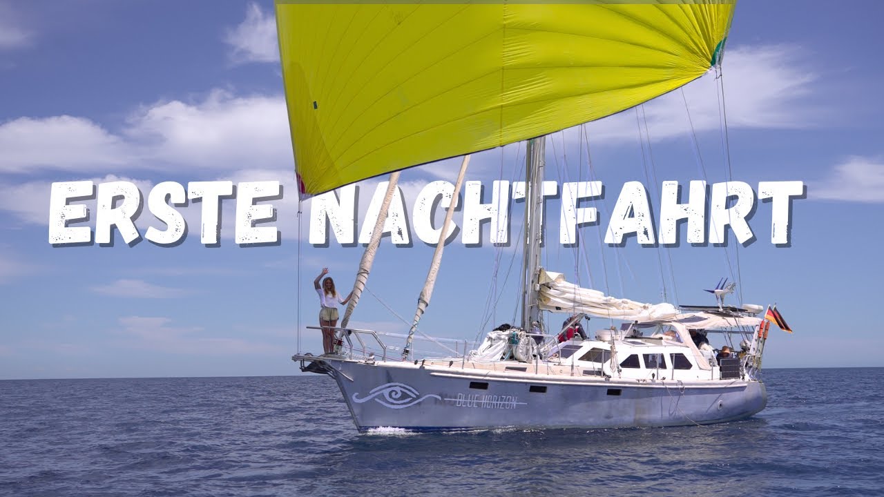 Nachtfahrt von Sardinien nach Sizilien.