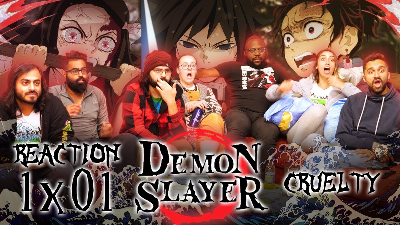 Demon Slayer - 1x1 Cruelty - Group Reaction