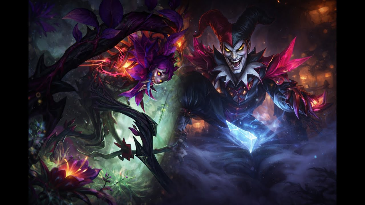 SHACO VS JAX  QUE FUE PRIMERO LA CAJA O LA FAROLA INTERESANTE CUESTION QUE SE PREGUNTAN EN DEMACIA