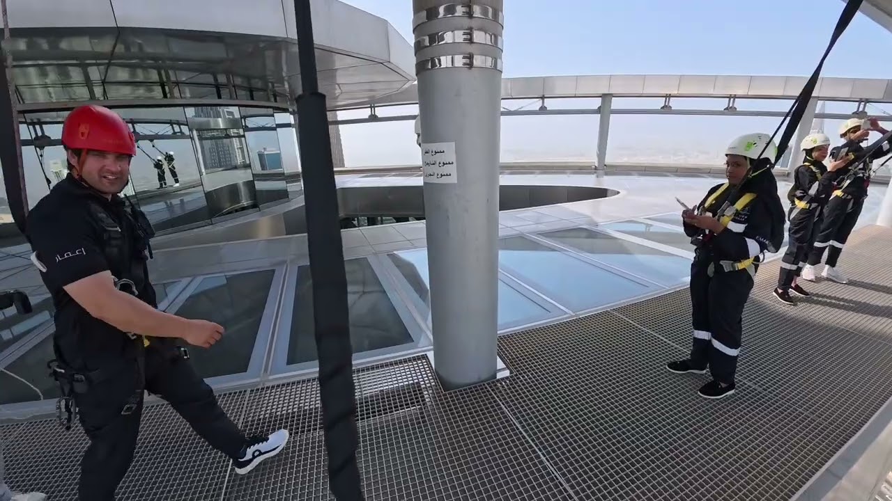 Dubai Edge Walk experience Aug 5 2025