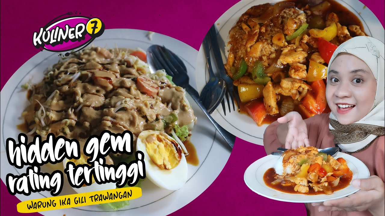 KULINER LOMBOK - HIDDEN GEM RATING TERTINGGI - WARUNG IKA GILI TRAWANGAN