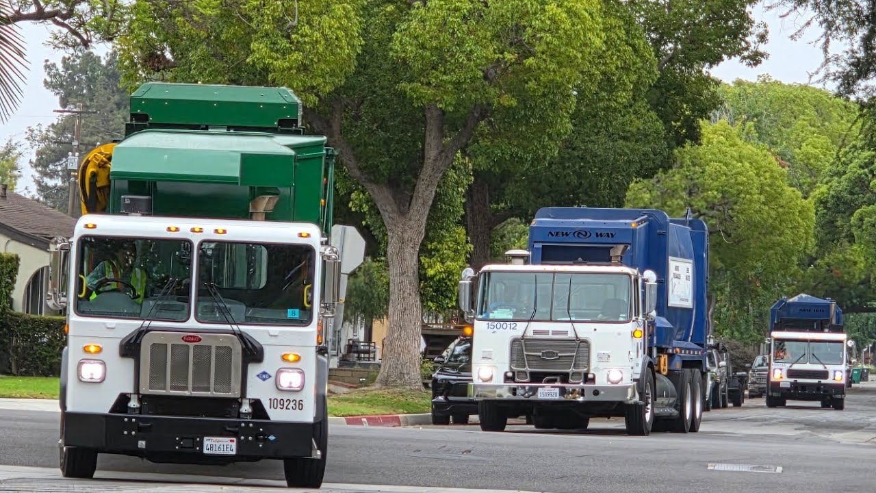 New Years Special Compilation: 50+ Garbage Trucks on Route and in Action in the YEAR of 2025!!!