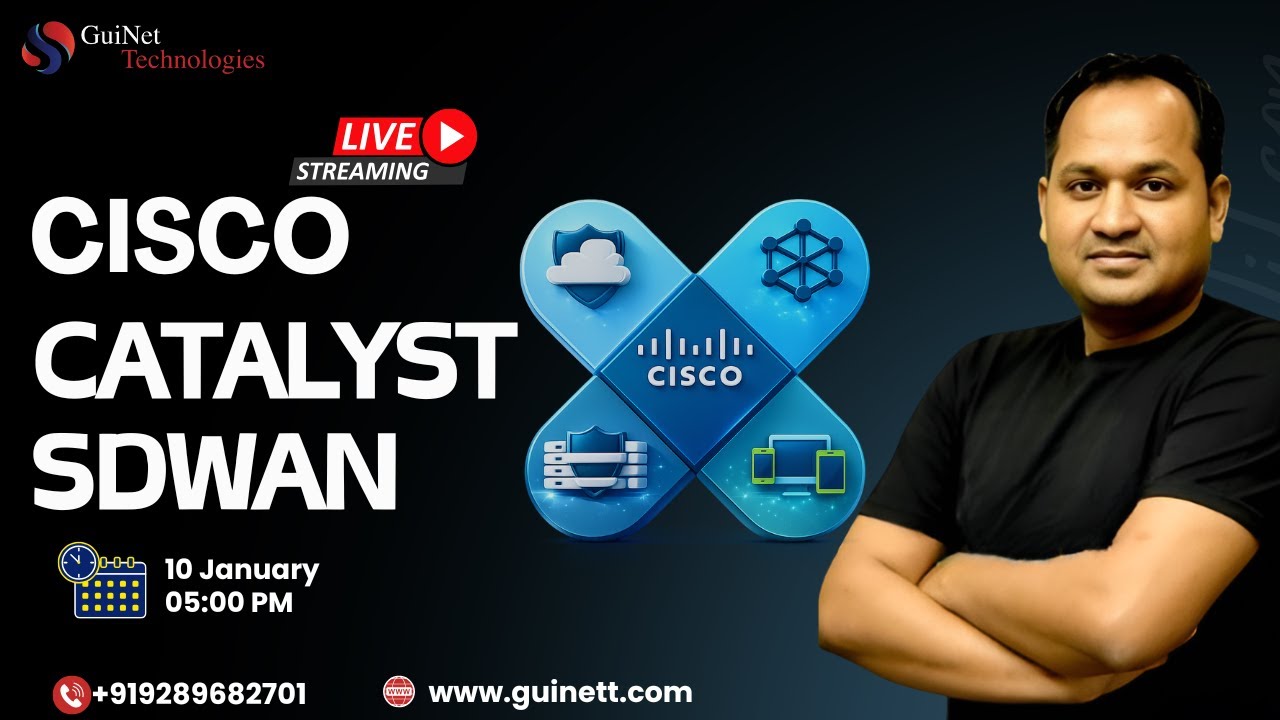 Cisco SD-WAN Live Training 2026 | Real-World Labs & Expert Guidance