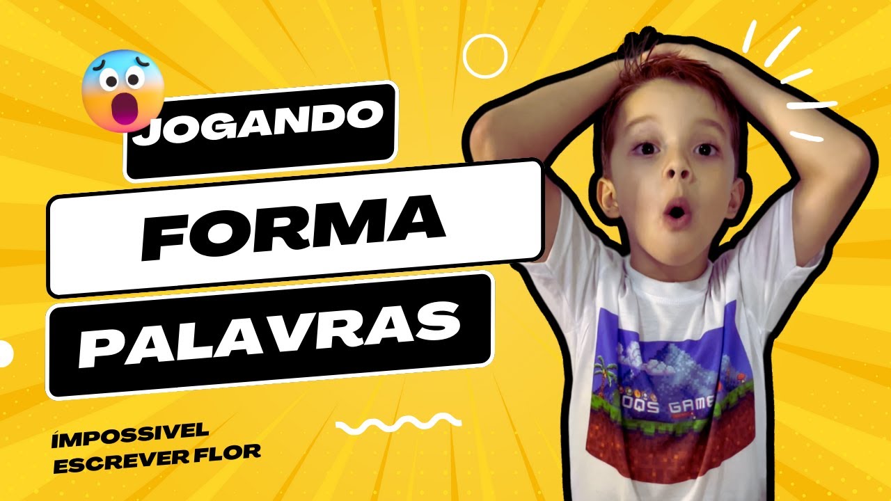 Joqs ensina a Formar PALAVRAS | Jogo Forma Palavras | Jogo Educativo Para Crianças
