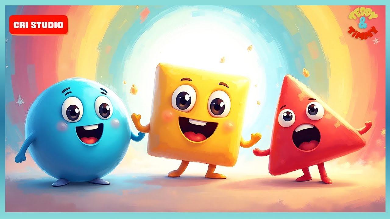Learn Shapes | Square | Circle | Hexagonal | Geometry | Shape Names | Kindergarten | Preschool