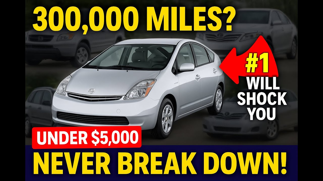 17 CHEAP Cars That Last 300,000+ Miles (You Won’t Believe #1!)