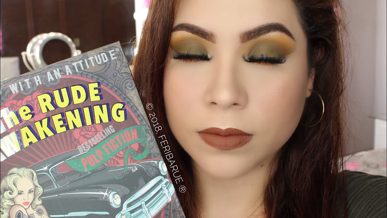 MAQUILLAJE CON TONOS FRIOS (NUEVA PALETA RUDE) ♥ FERIBARUE
