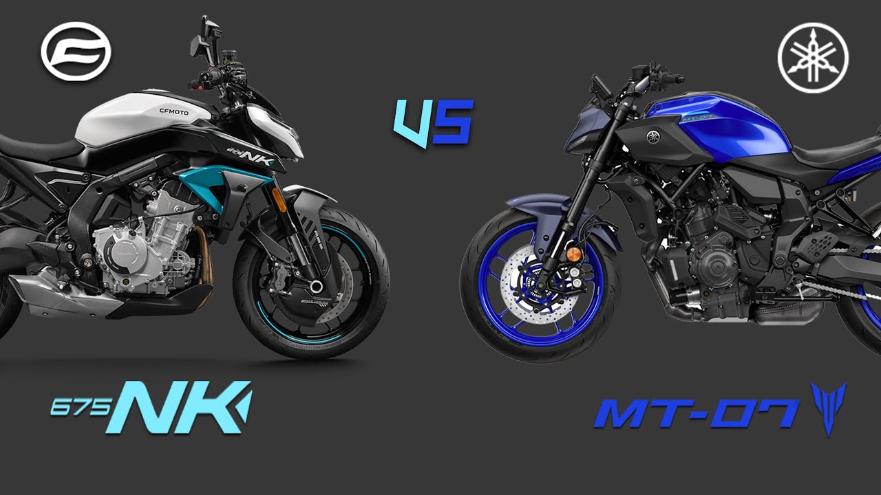 CF MOTO 675NK [VS] YAMAHA MT 07 2025 | Comparison | Mileage | Top Speed | Price | Bike Informer