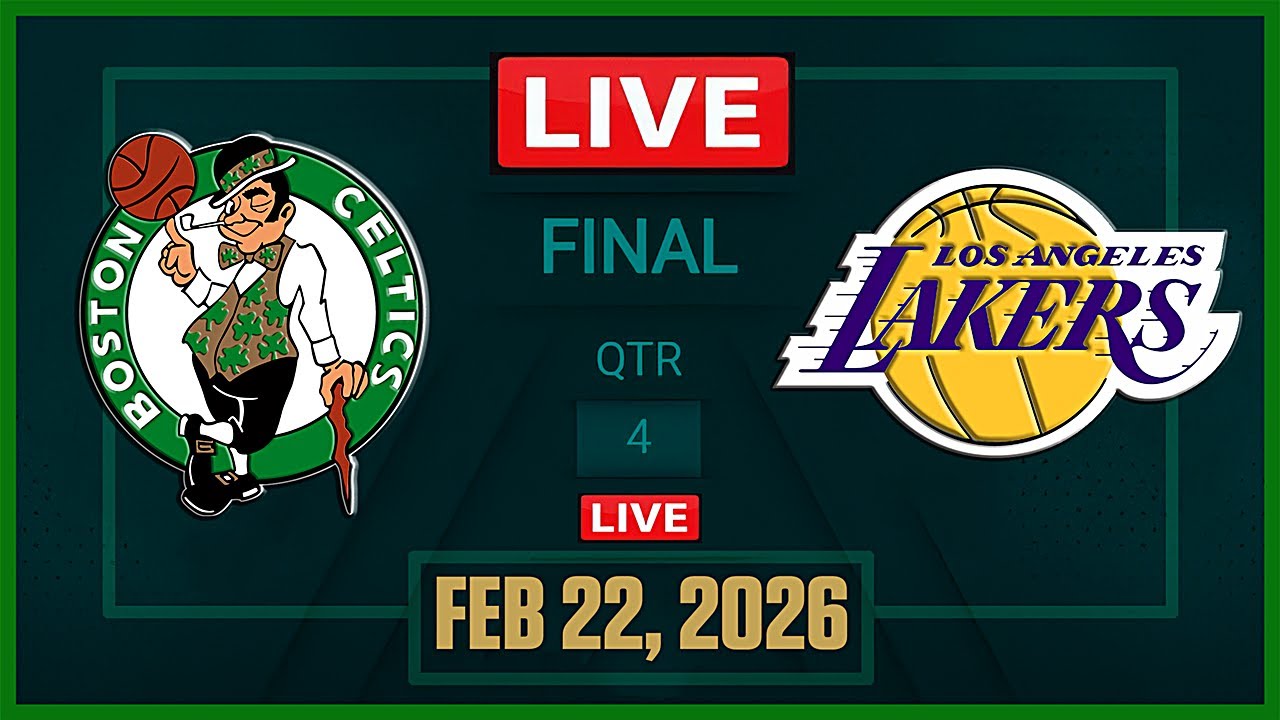 NBA LIVE!   Boston CELTICS  vs  Los Angeles LAKERS  |  NBA Regular Season   |   NBA 2K26