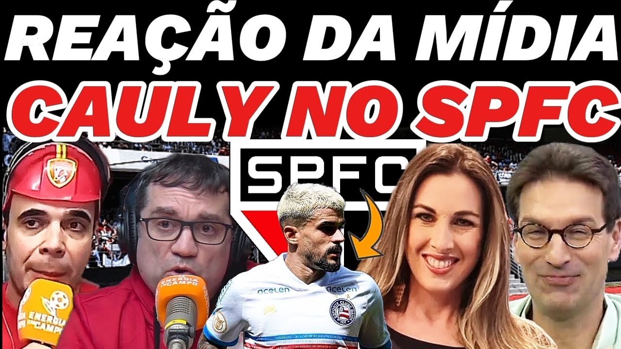 REA&Ccedil;&Otilde;ES DA M&Iacute;DIA CAULY NO S&Atilde;O PAULO | ULTIMAS NOTICIAS SPFC HOJE