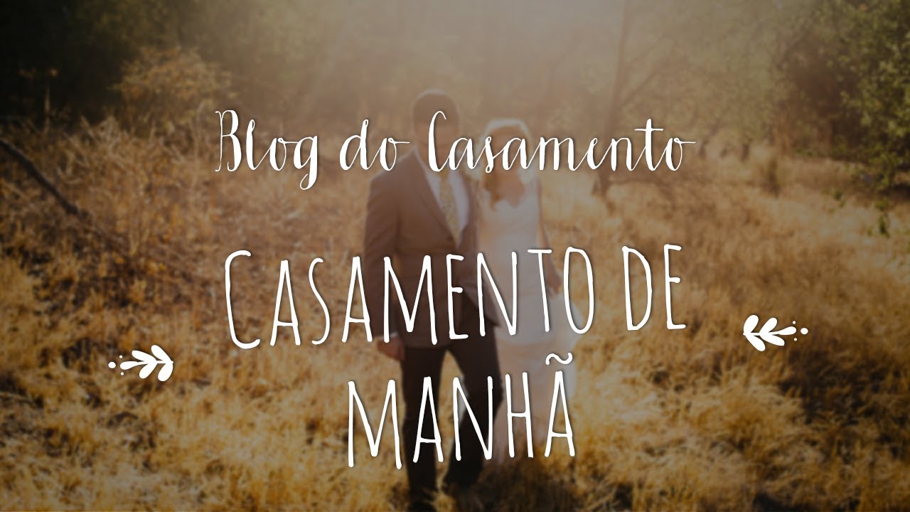 Casamento matutino (casamento de manhã)
