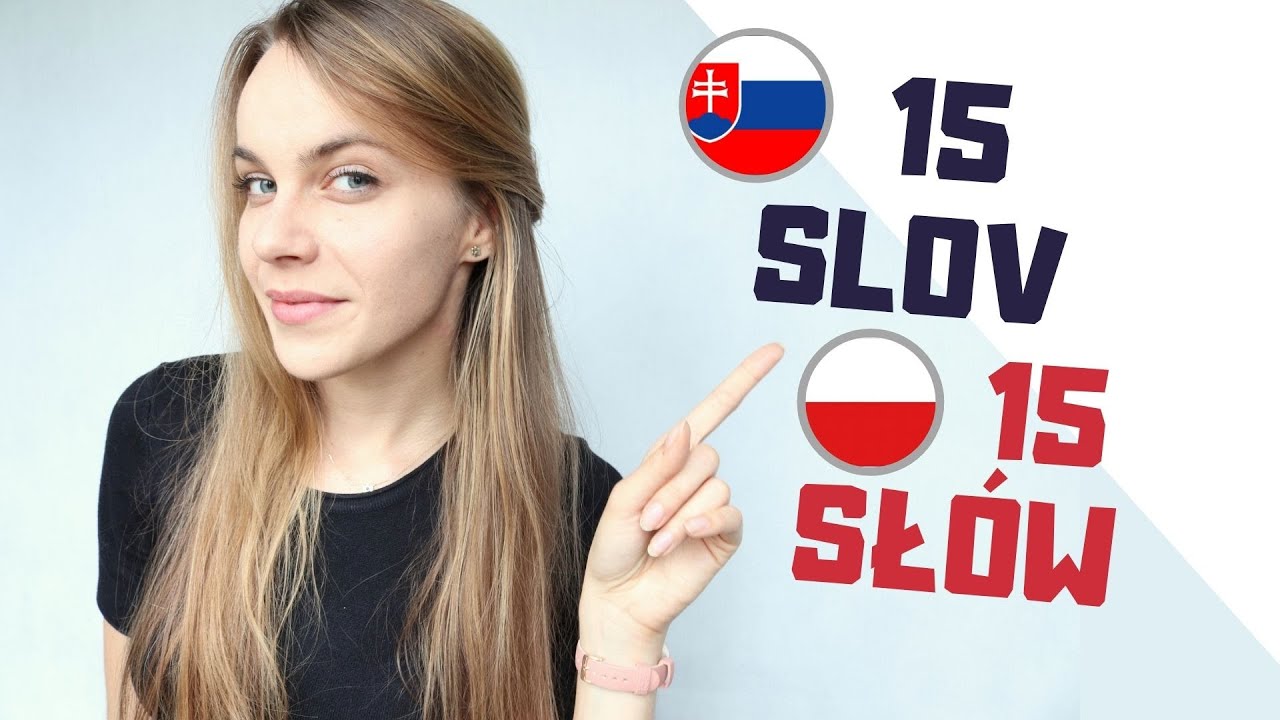 15 wyrazów z życia codziennego w języku słowackim i polskim