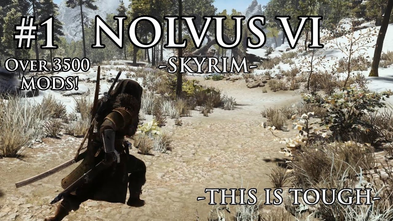 ULTRA Modded Skyrim 2026 - NOLVUS V6 | EP.1 |  THIS is HARD!