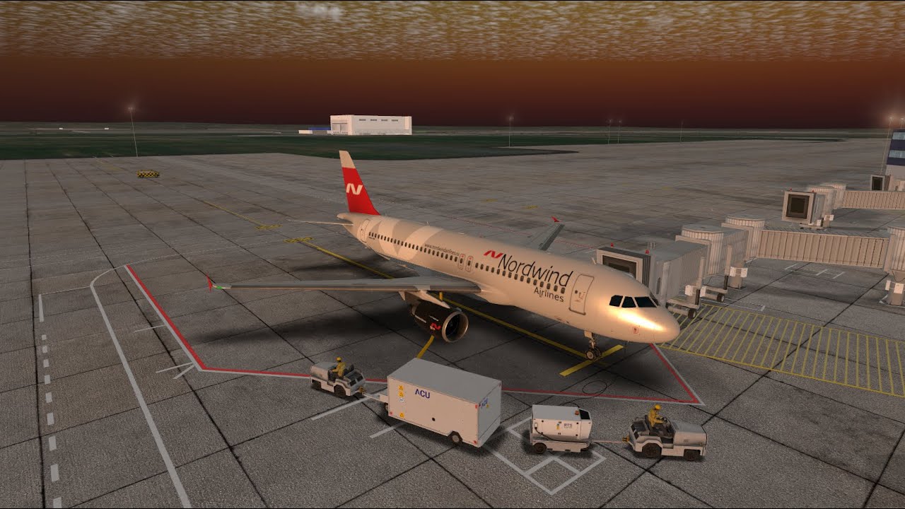 Nordwind airlines fligth emergency 🚨EMERGENCY LANDING INCLUDED🚨 #planes #rfs #nordwind #a320200 