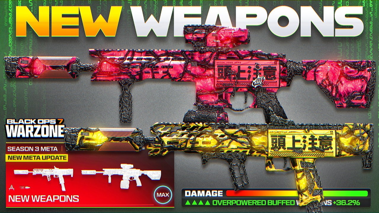 *NEW* BEST META LOADOUT for WARZONE BO7 after SEASON 3 UPDATE! (Best MK35 ISR & VST Loadouts)