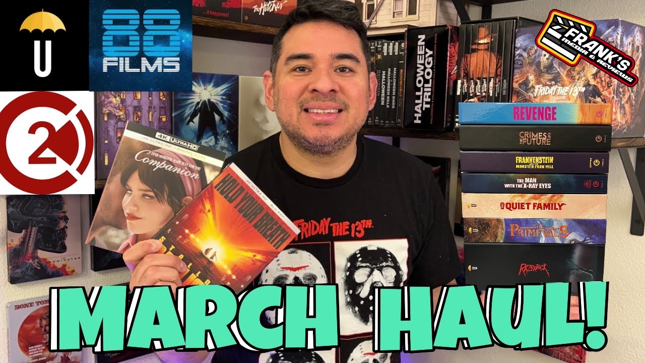 March Movie Haul | OOP, Limited Editions and New Releases