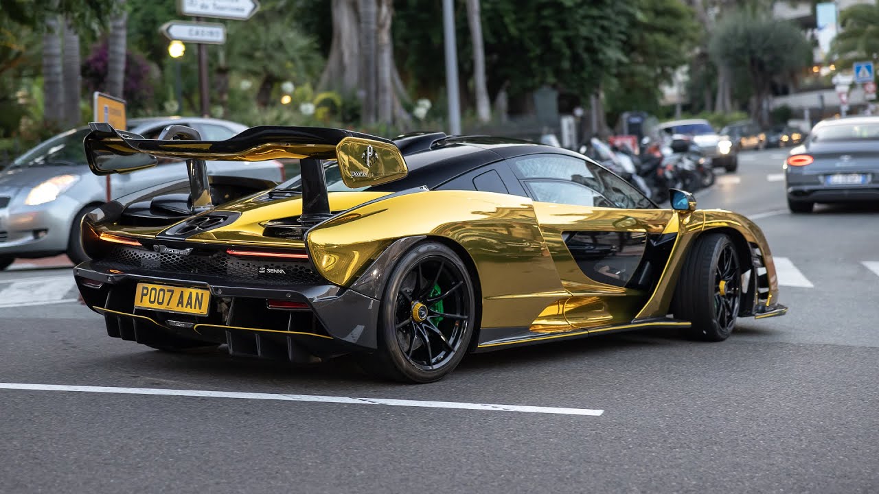 Supercars in Monaco 2022 - VOL. 4 (Senna, DBX 707, 599 GTO, Aventador Ultimae, Straight Piped 720S)