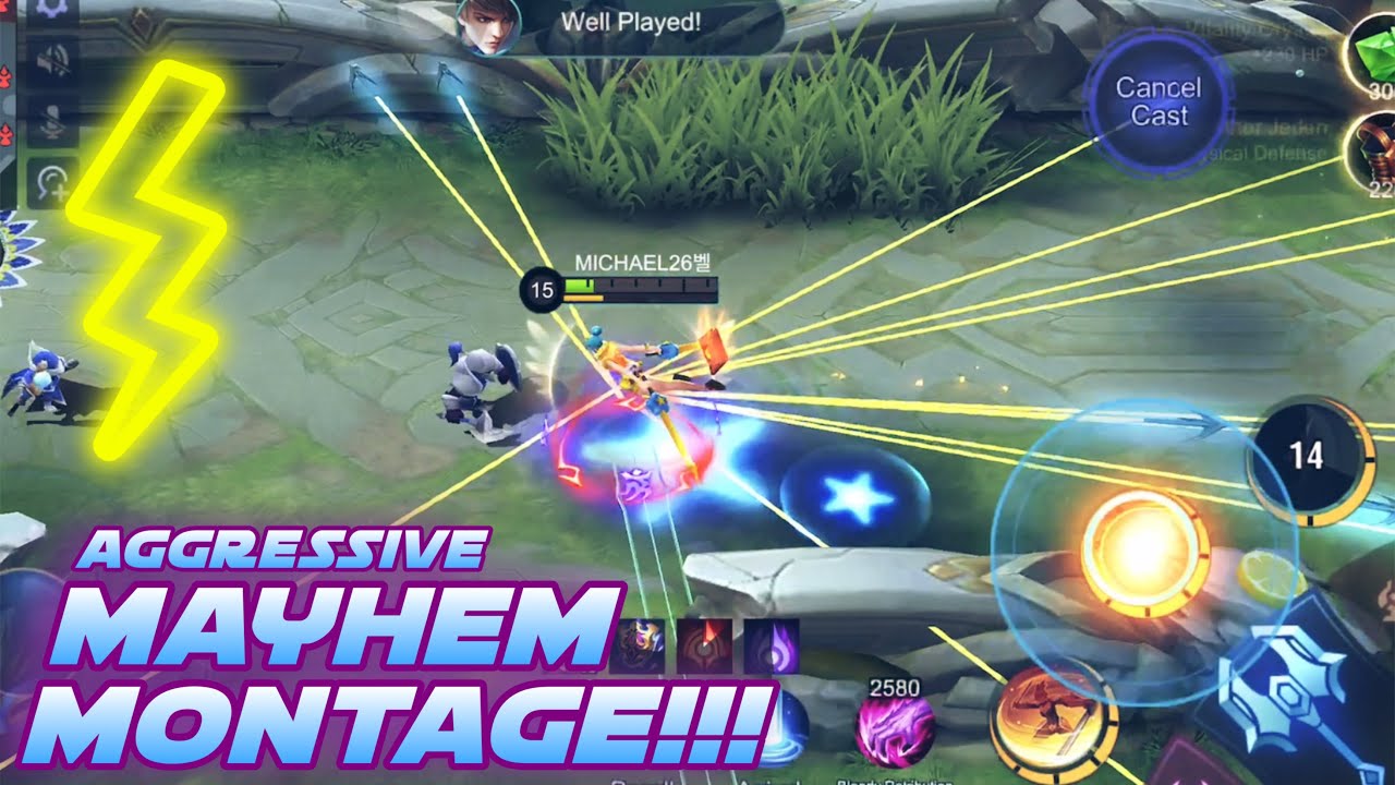 MAYHEM IS MY KINGDOM | AGGRESSIVE FANNY FREESTYLE MONTAGE!! | MLBB