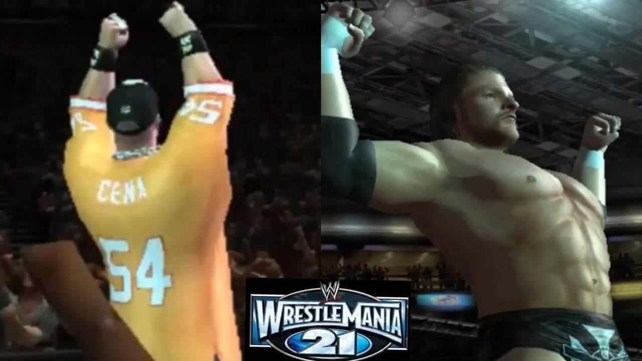 JOHN CENA VS TRIPLE H [WRESTLEMANIA 21] (WWE DAY OF RECKONING 2) WHAT IF ?