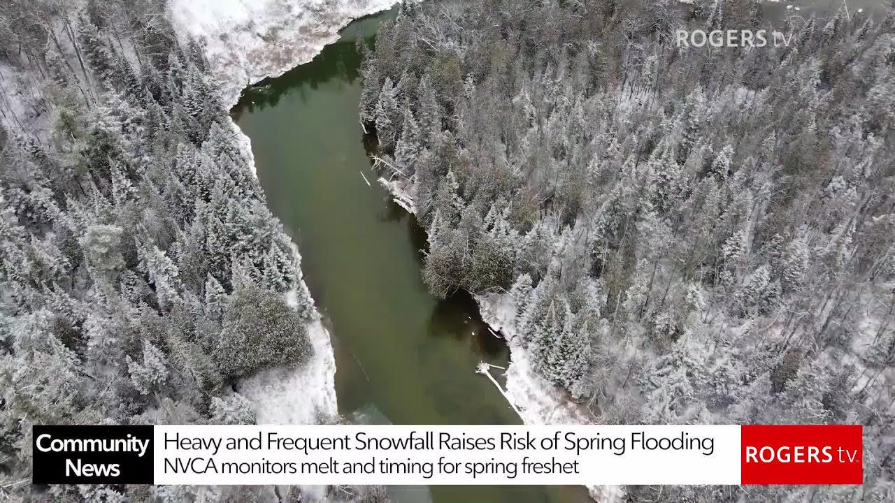 Heavy and Frequent Snowfall Raises Risk of Spring Flooding
