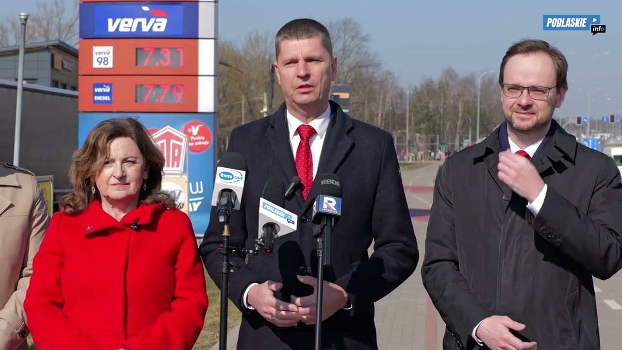 Białystok: PiS apeluje do Tuska w sprawie cen paliw