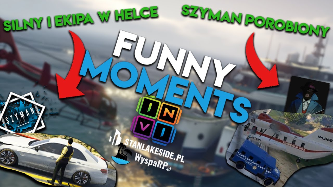 SILNY I EKIPA W HELCE | SZYMAN POROBIONY  || 😂 GTAVRP 😂 || Funny Moments #53 🔥
