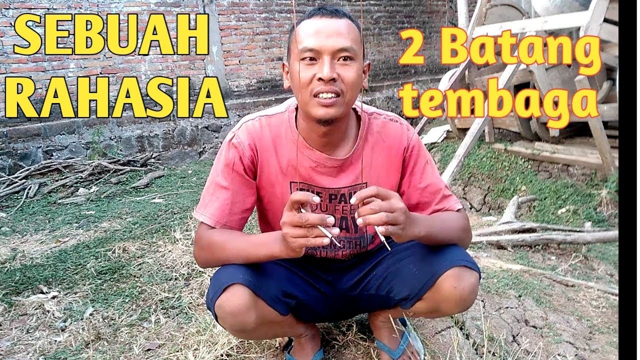 KAWAT TEMBAGA ternyata bisa dipakai untuk mendeteksi sumber air di dalam tanah.( DOWSING )