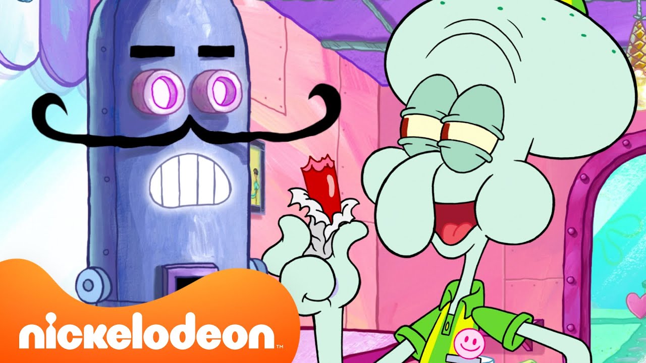 Squidward Becomes Manager of Weenie Hut Jr.'s 🌭 | SpongeBob | Nickelodeon UK