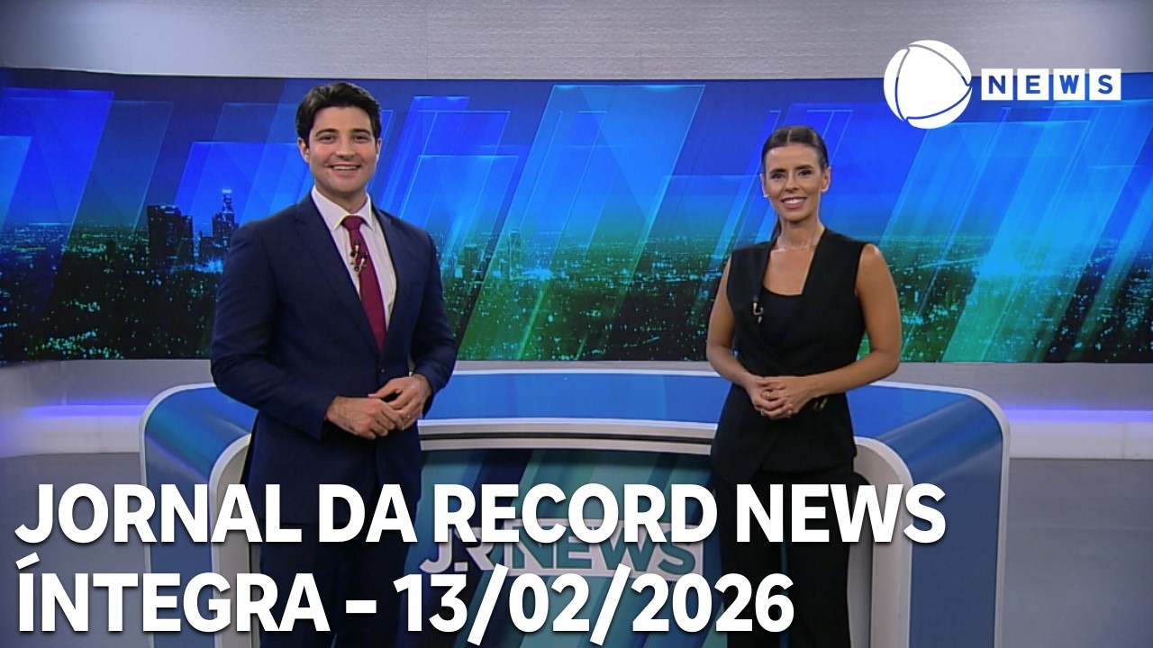 Jornal da Record News - 13/02/2026
