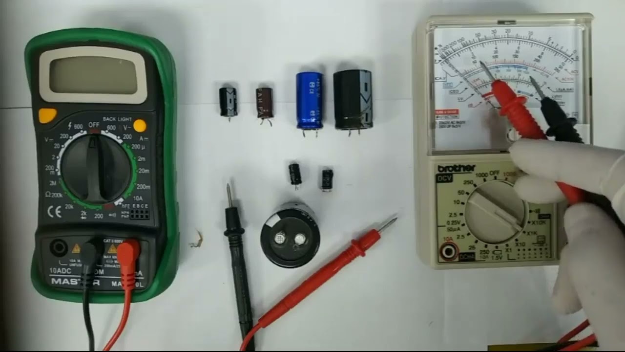 Конденсаторларни текшириш. Проверка конденсаторов. #elektronika #ремонт техники