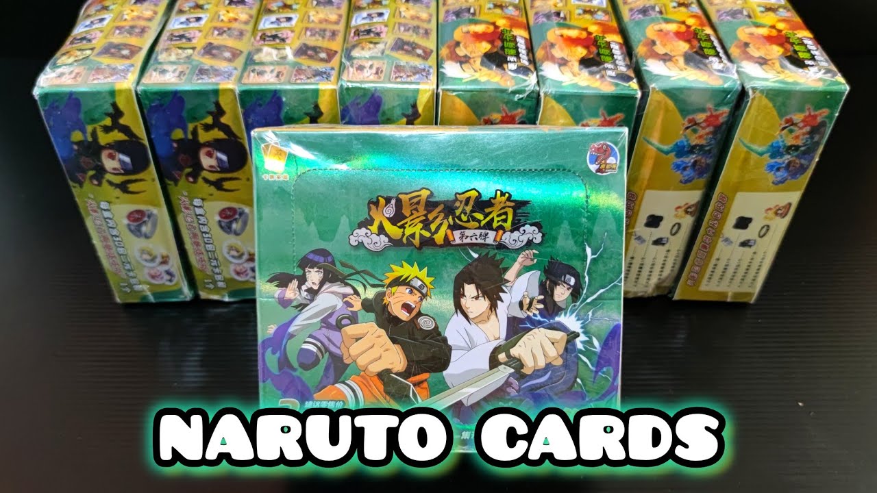 Opening 270 Naruto Card Packs! | Little Dino HY-0602