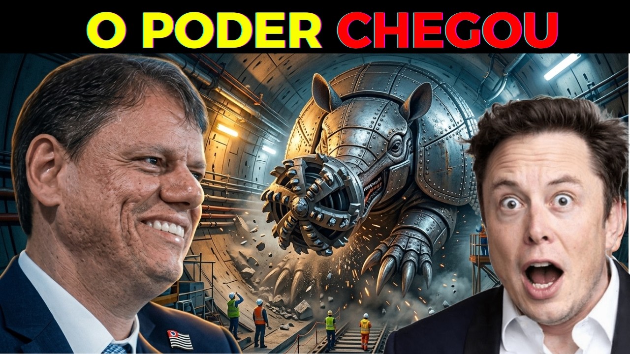 A chegada DO INCRÍVEL 'tatuzão' que ninguém viu