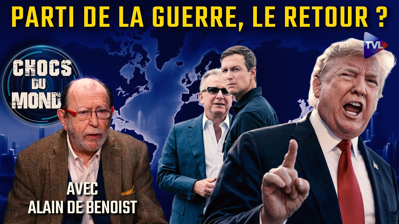 Tension maximale en Iran alors que la paix patine en Ukraine - Chocs du monde avec Alain de Benoist