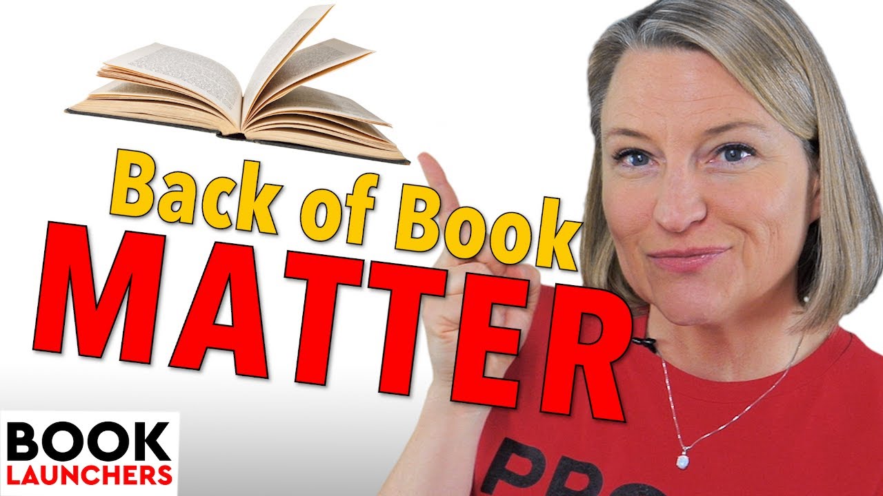 What Goes in the Back Of Your Book?