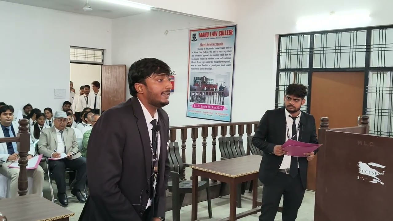Moot Court Competition Dated 17-10-2025