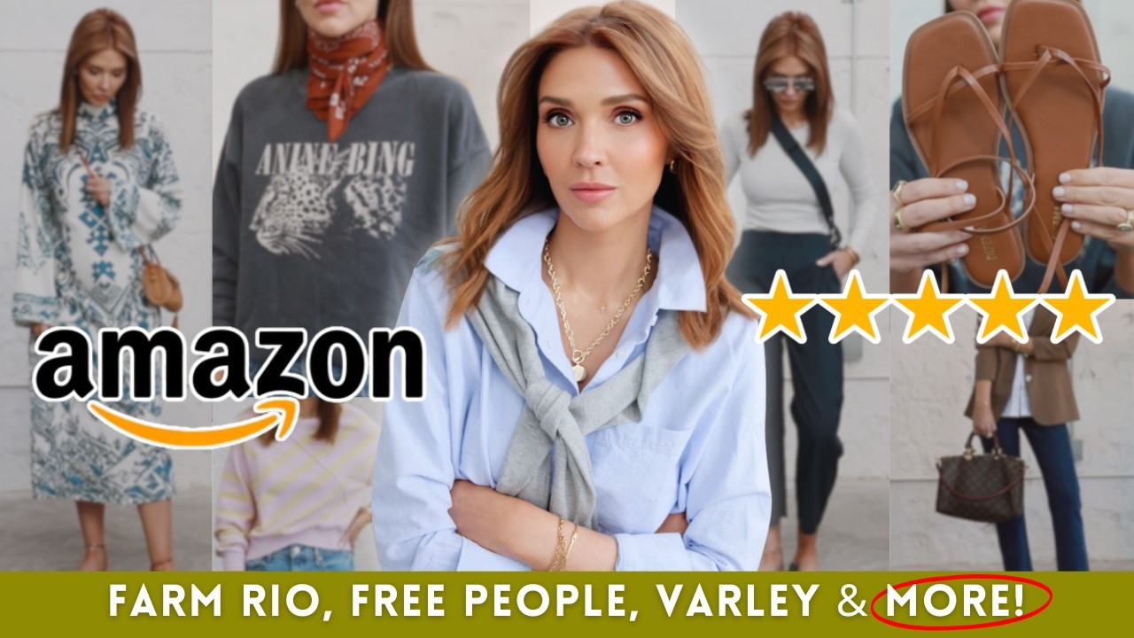 На Amazon (в основном) можно найти дизайнерские/люксовые вещи ✨ (Farm Rio, Varley, Anthro, Varley...
