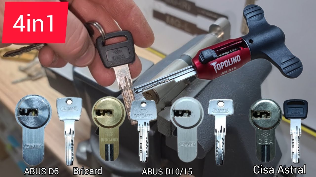 🔥Decoder TOPOLINO Cisa Astral Abus D6/D10/D15 Bricard +380933008410 WhatsApp Telegram🌏