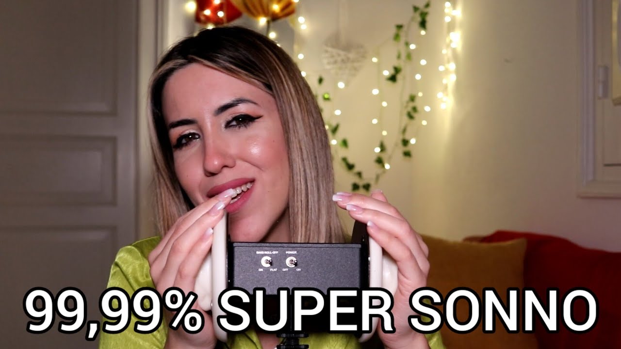 99,99% CHE TI RILASSERÒ 😏🤭💤 ASMR